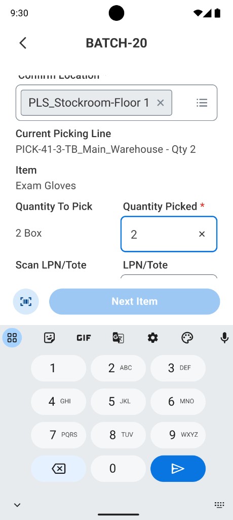 After — next line using the same components